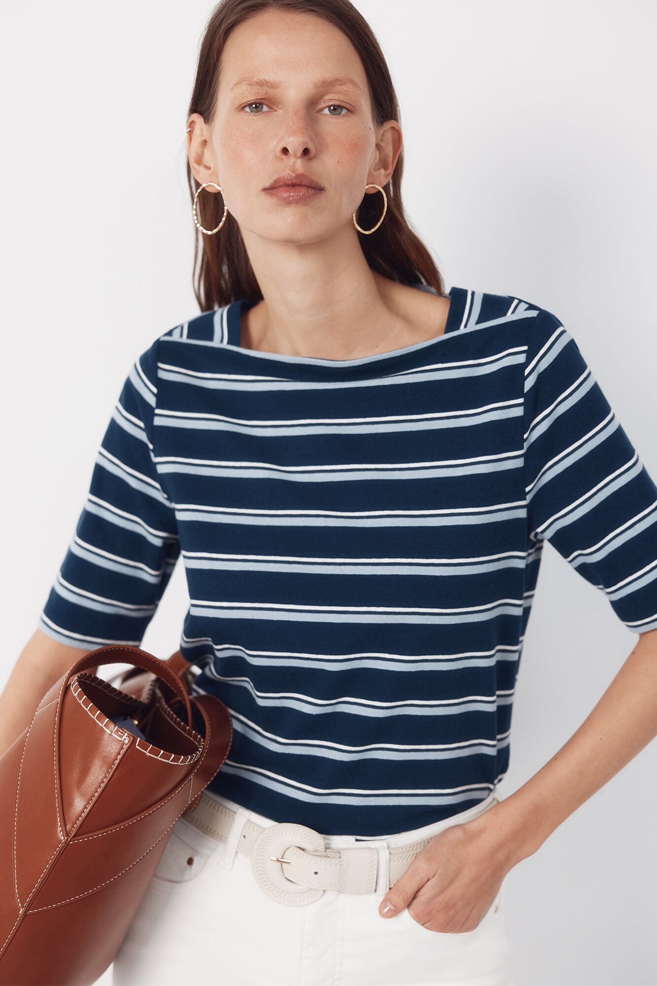 Cortefiel Camiseta cuello barco