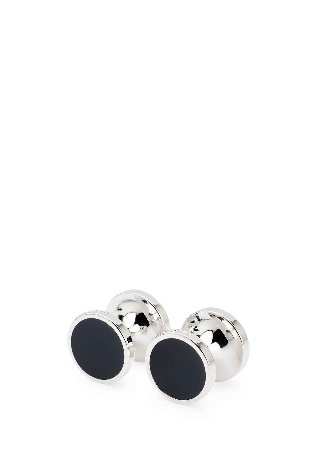 HUGO Gemelos de forma redonda Azul marino