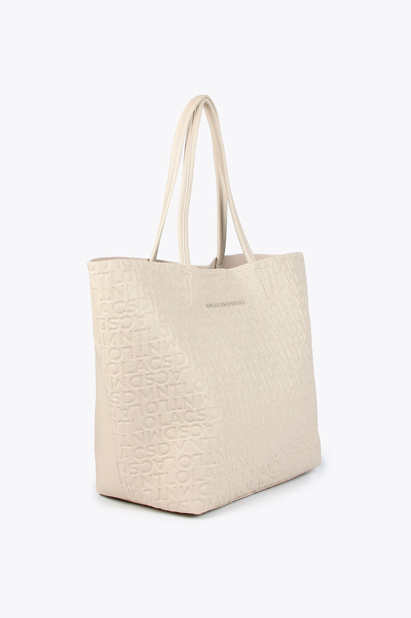 Lola Casademunt Bolsa de compras com monograma