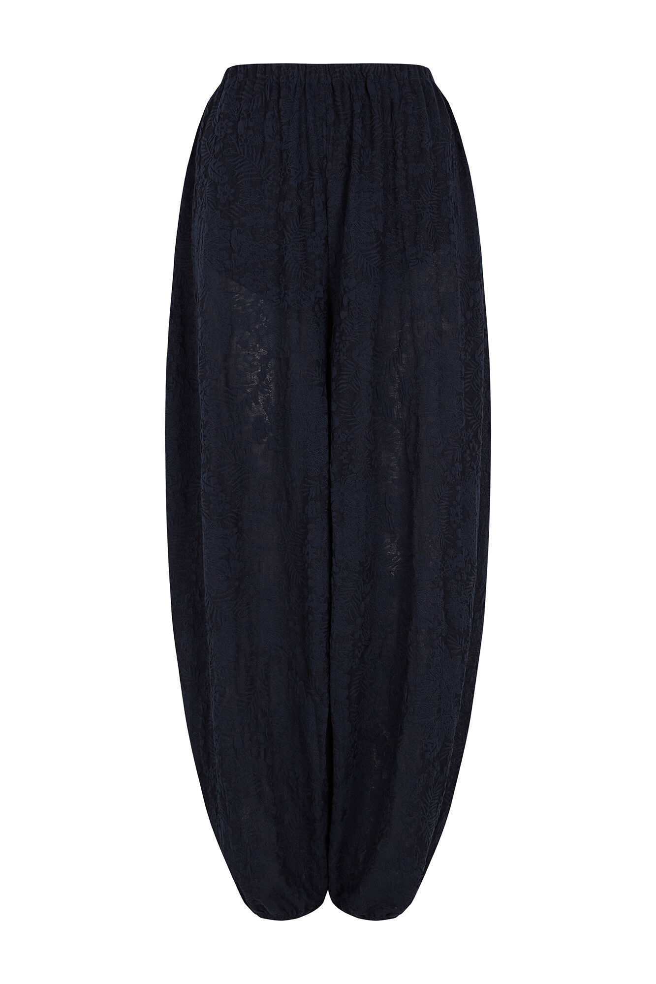 Slowlove Cal&ccedil;a folgada de malha Azul