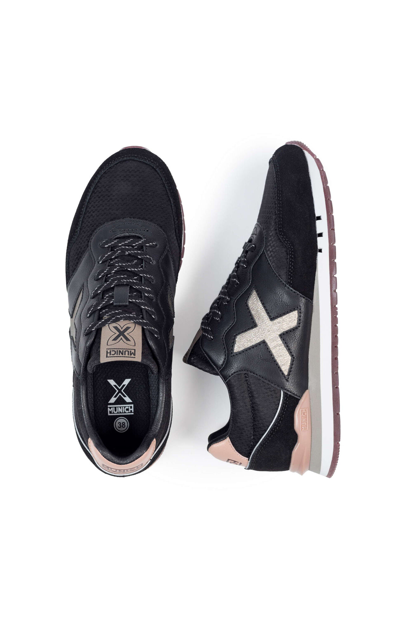 Munich T&ecirc;nis Dash 266 Preto