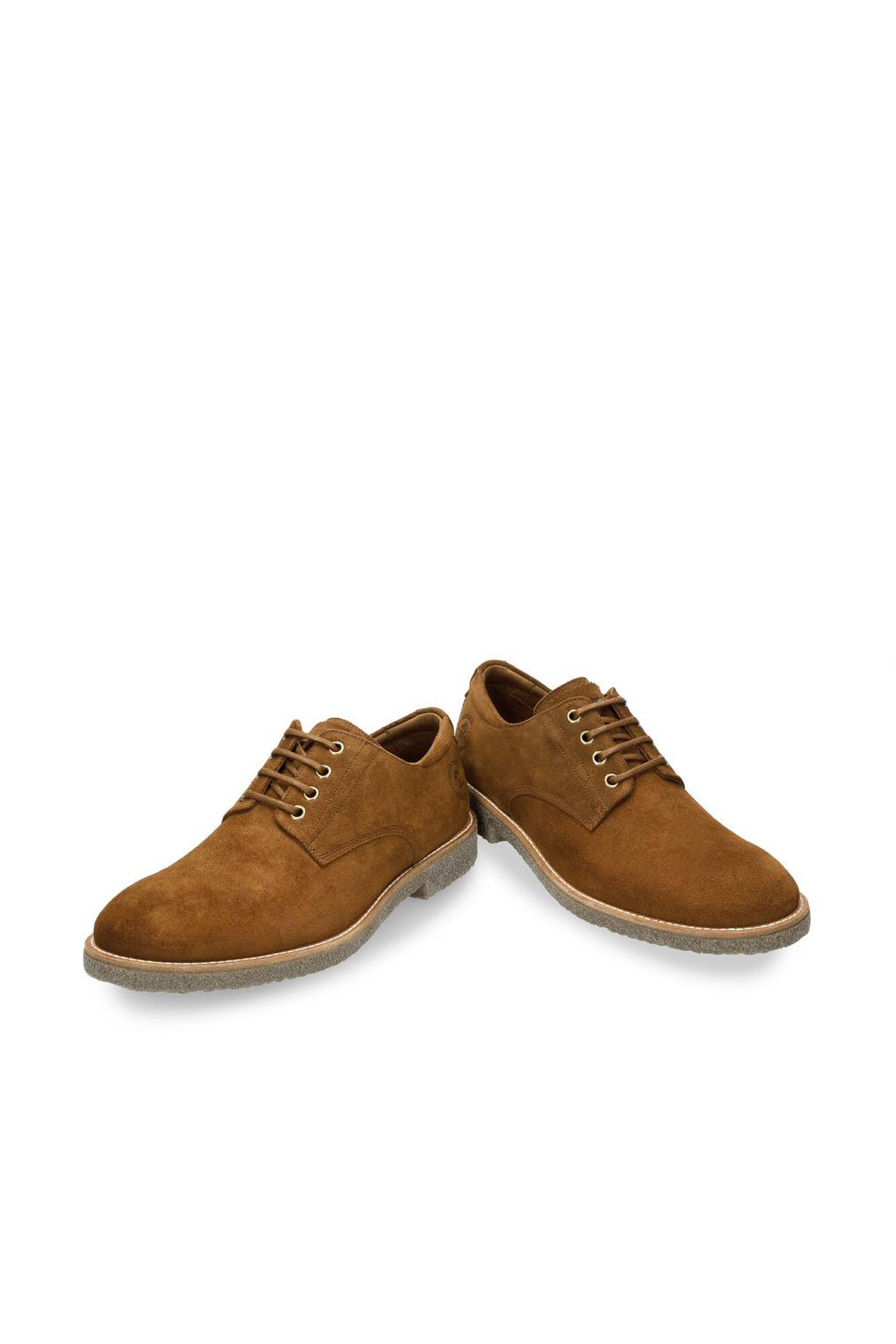 Panama Jack Sapatos de pele masculinos Castanho