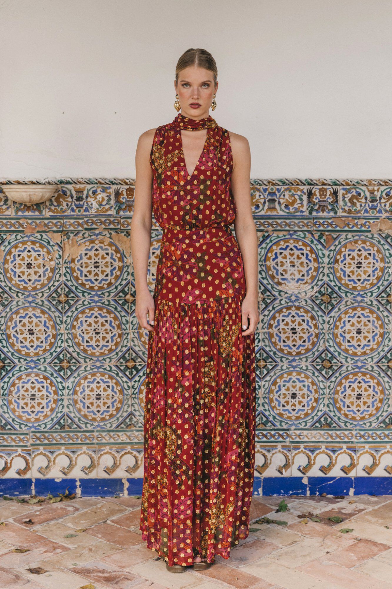 Cherubina Saia Bibiana Vermelho