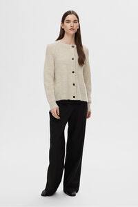 Selected Casaco de malha de lã e alpaca.