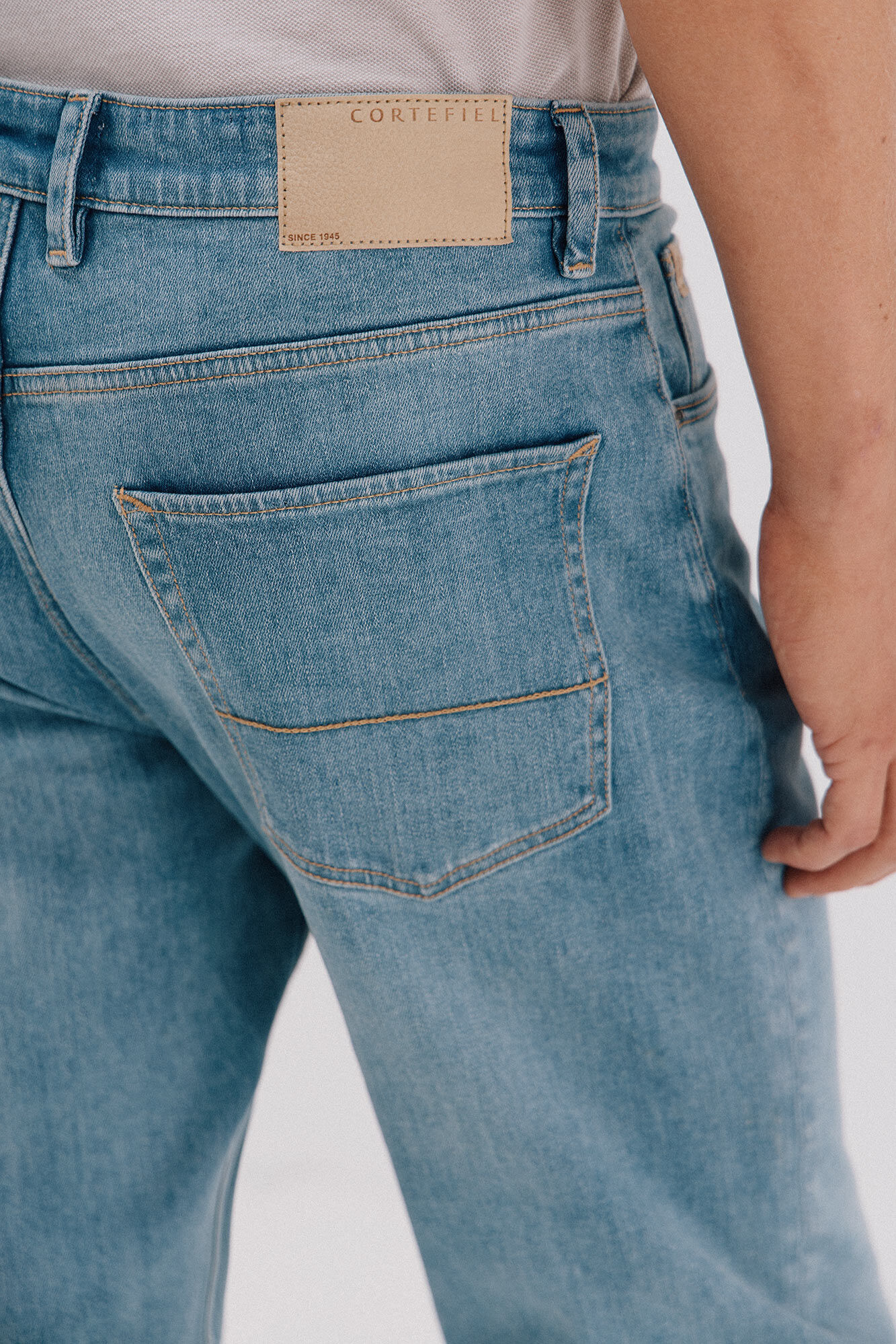 Cortefiel Pantal&oacute;n vaquero regular fit Azul