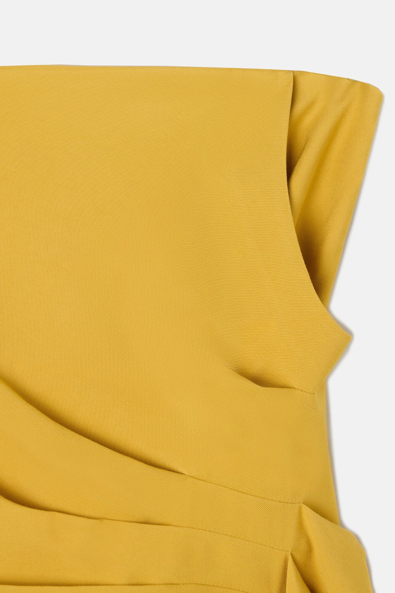 Silbon Top com folho Amarelo