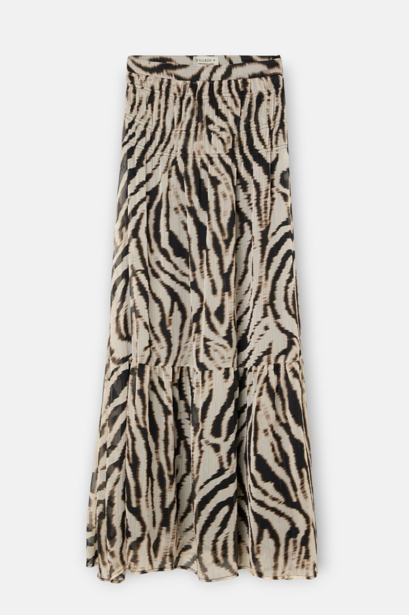 Silbon Saia comprida estampado animal print