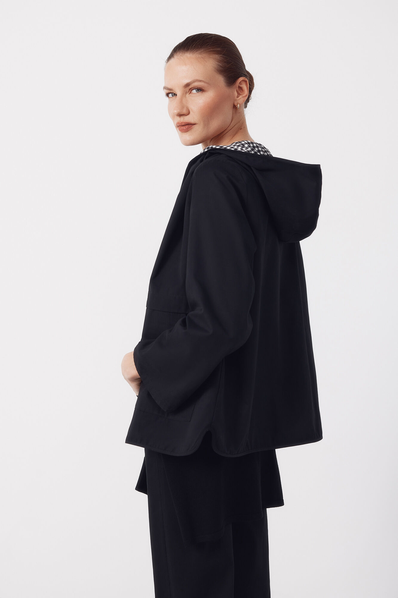 Cortefiel Parka revers&iacute;vel water repellent Cinzento