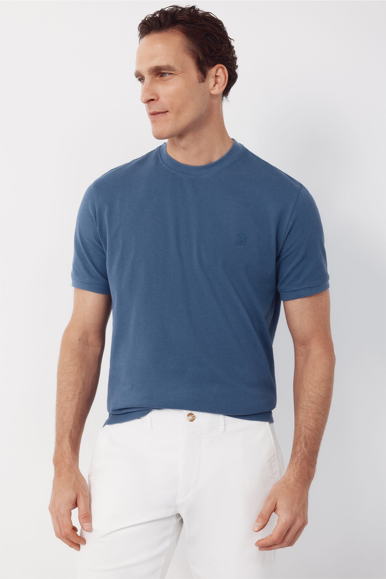 Cortefiel Camiseta b&aacute;sica piqu&eacute;