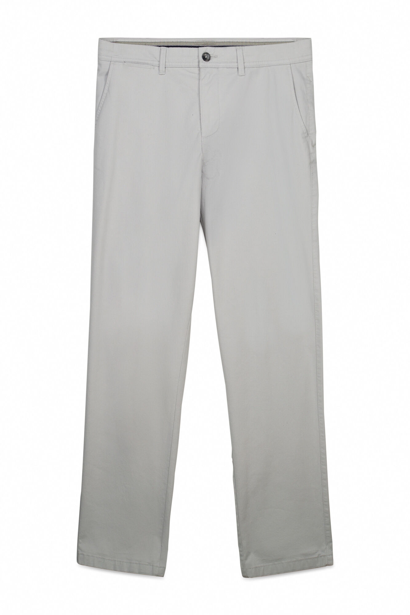 Cortefiel Regular fit chinos Grey