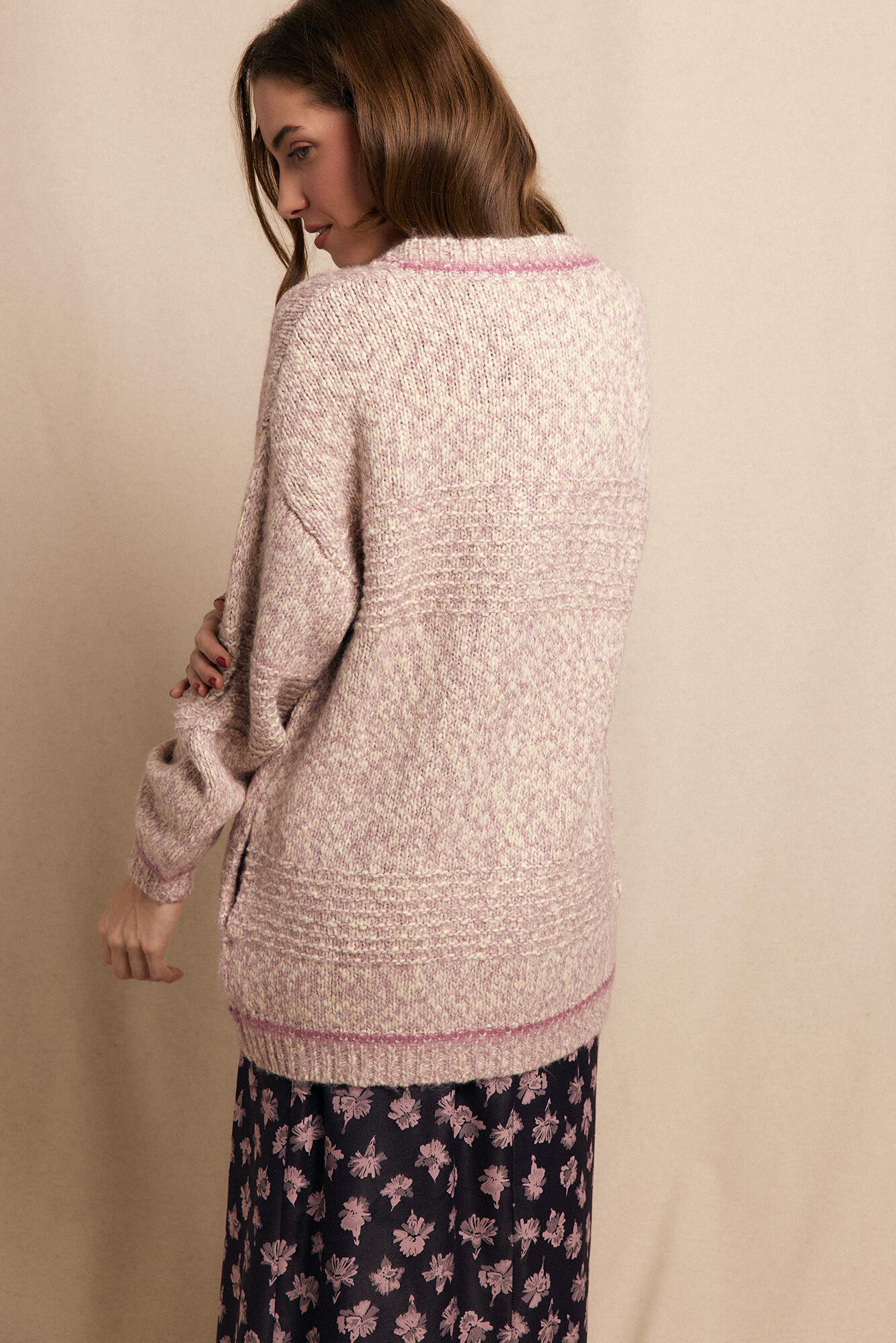 Slowlove Jaqueta curta degrad&ecirc; Subiu