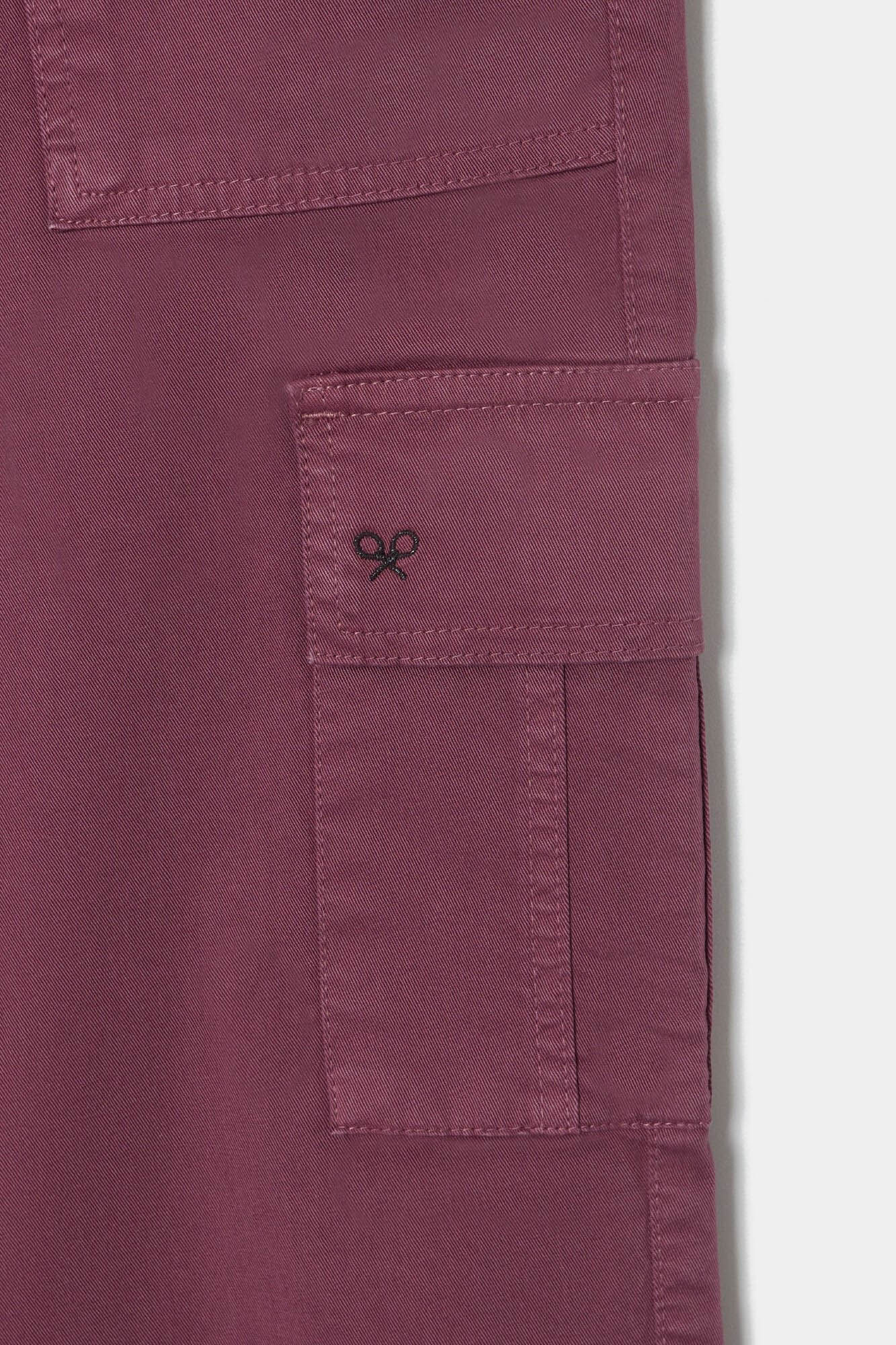 Silbon Cal&ccedil;as cargo Roxo