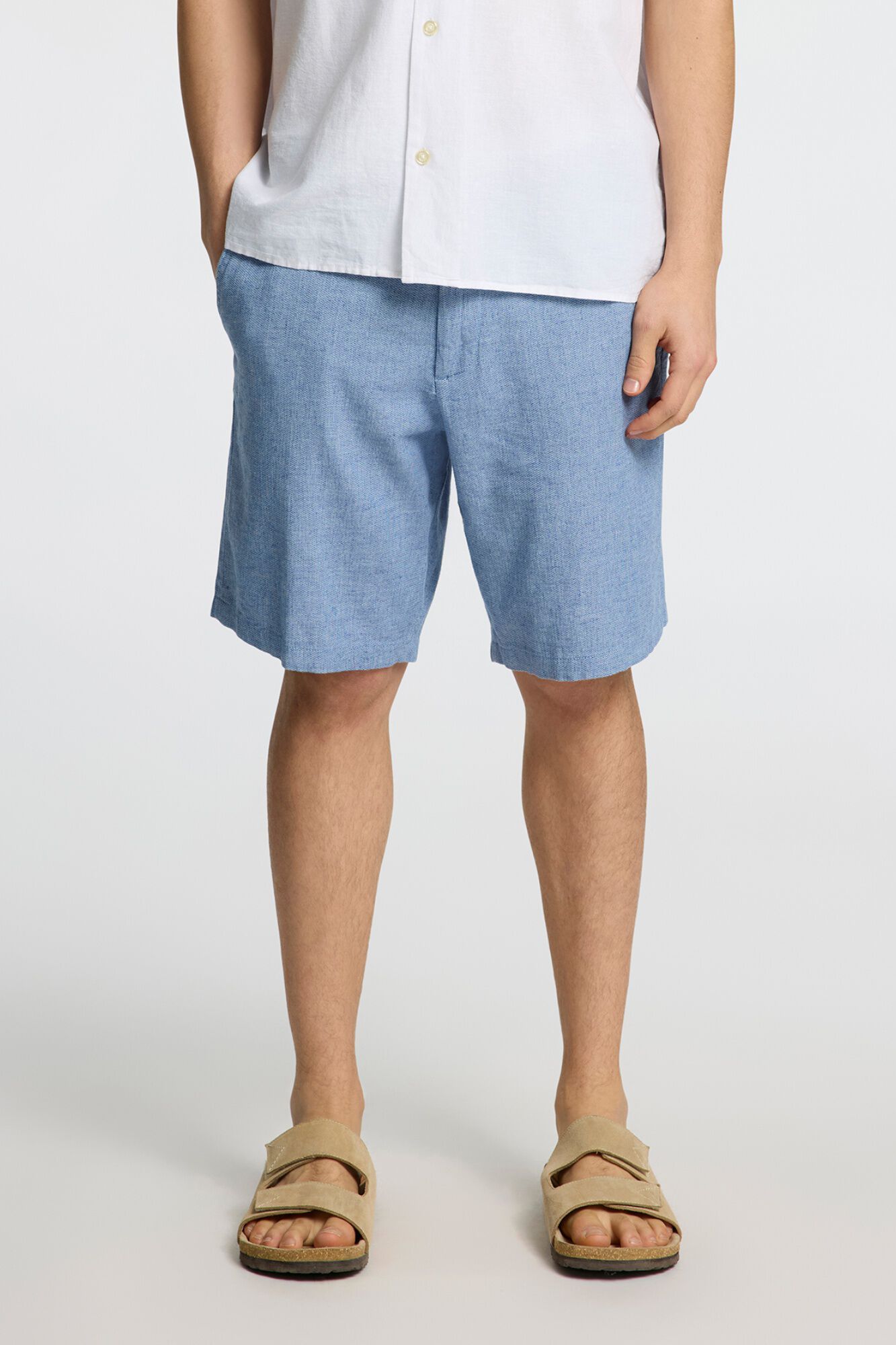 Selected Pantal&oacute;n corto de lino