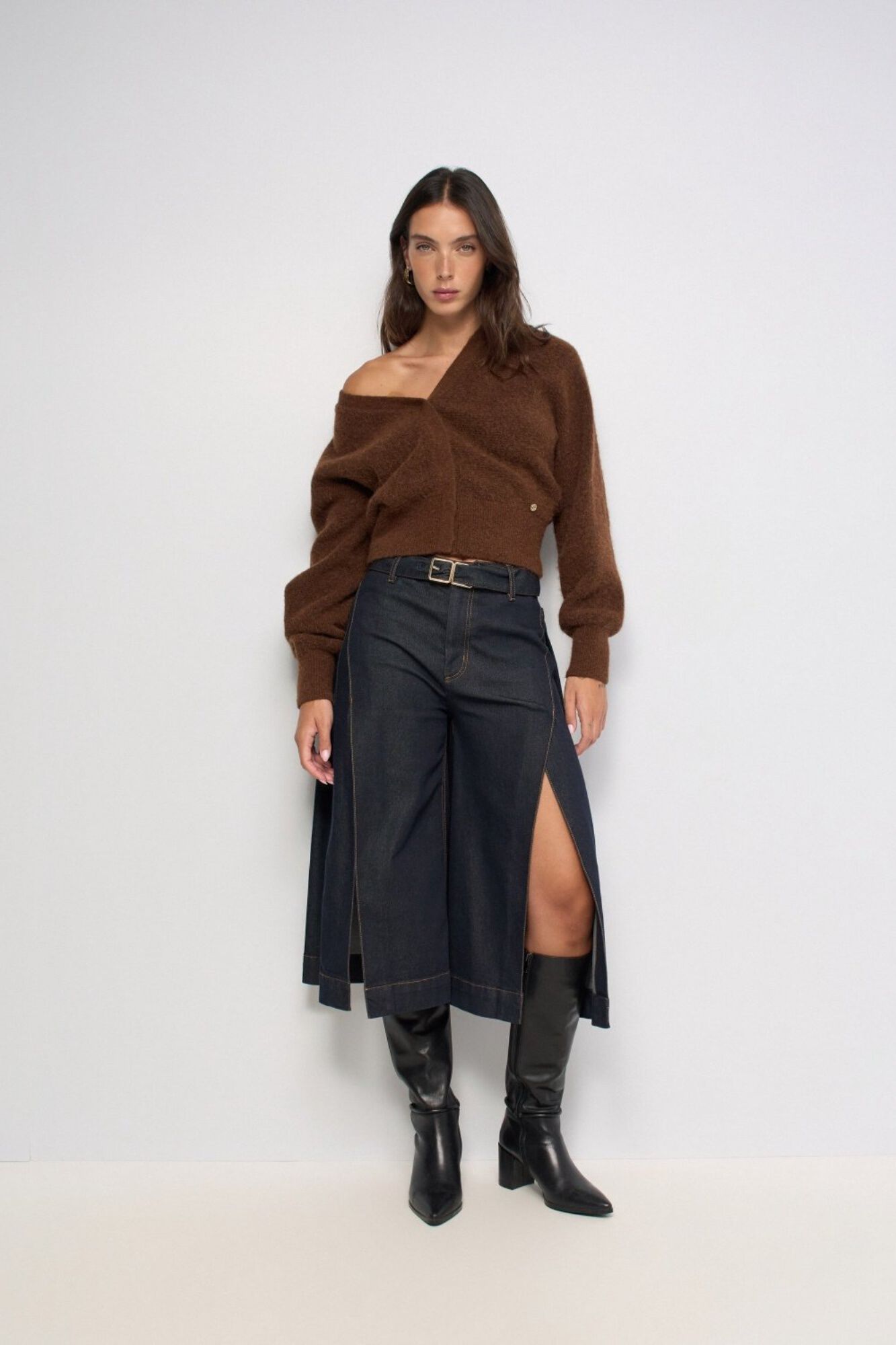 Salsa Jeans Pantalones chino wide leg