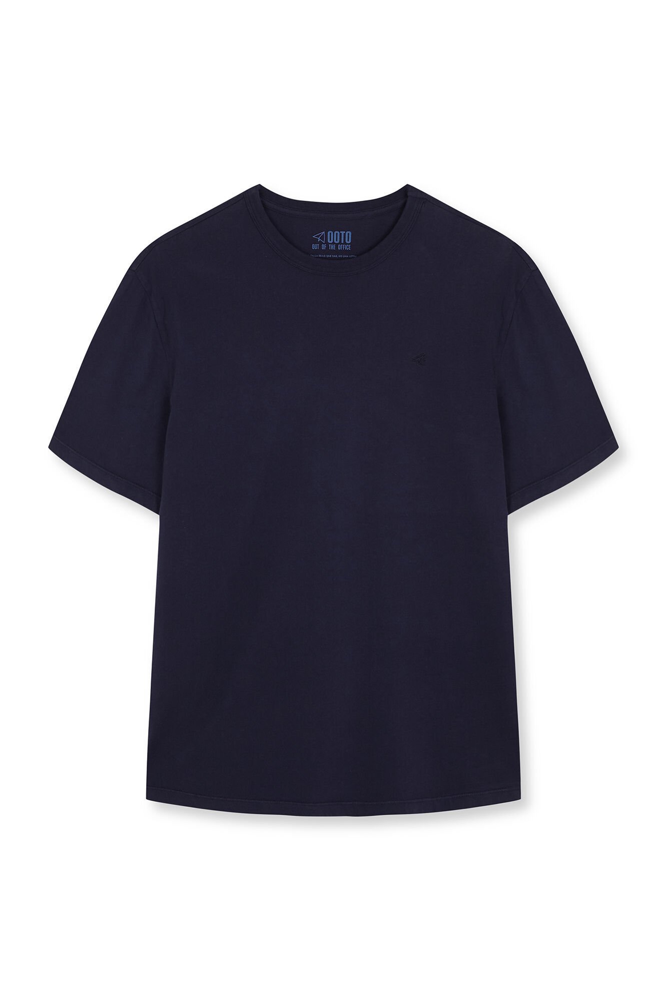OOTO Lightweight basic T-shirt Navy