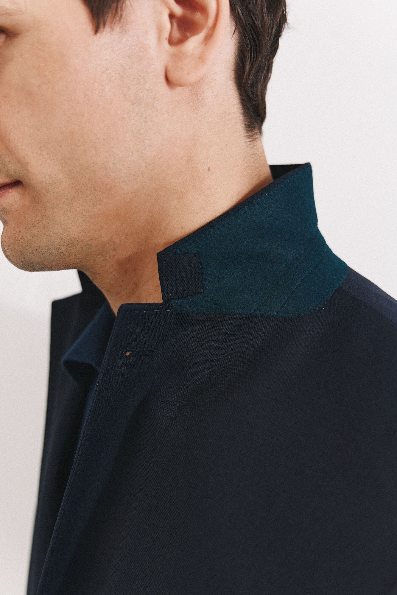 Cortefiel Plain coolmax blazer Navy