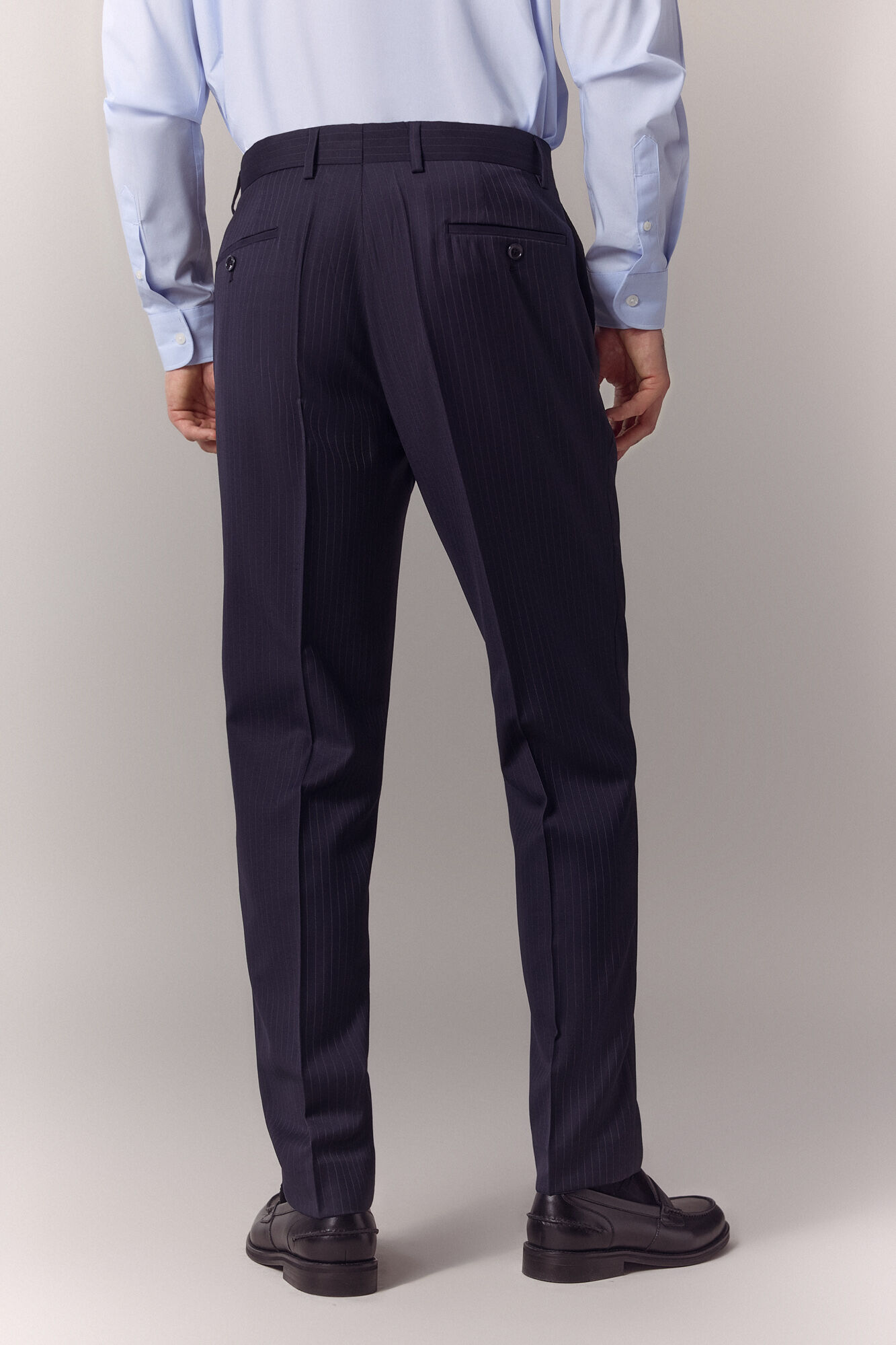 OOTO Cal&ccedil;a de fato risca de giz Azul