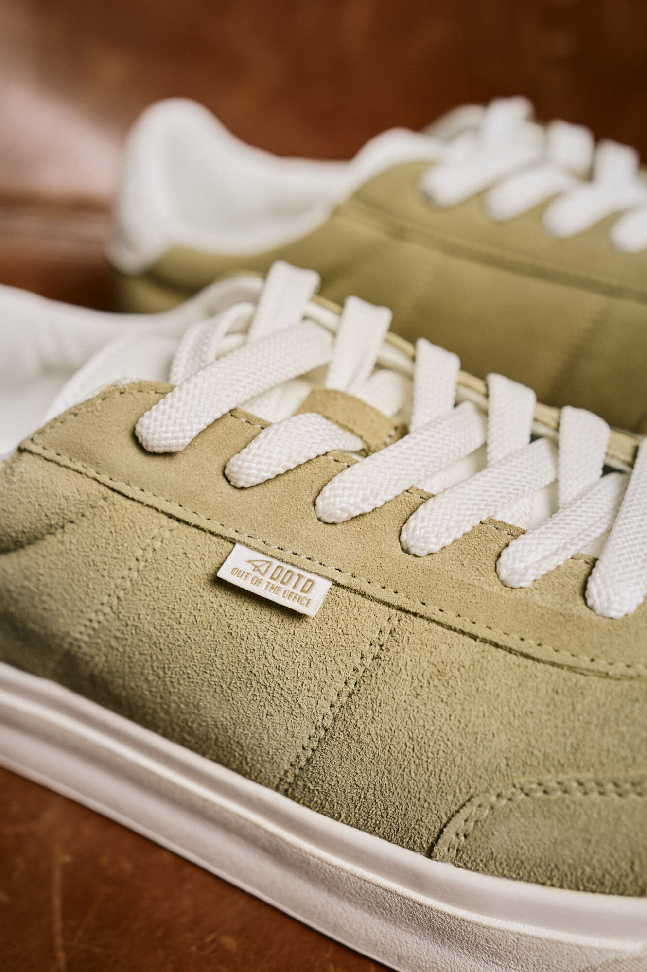 OOTO T&ecirc;nis de pele Verde