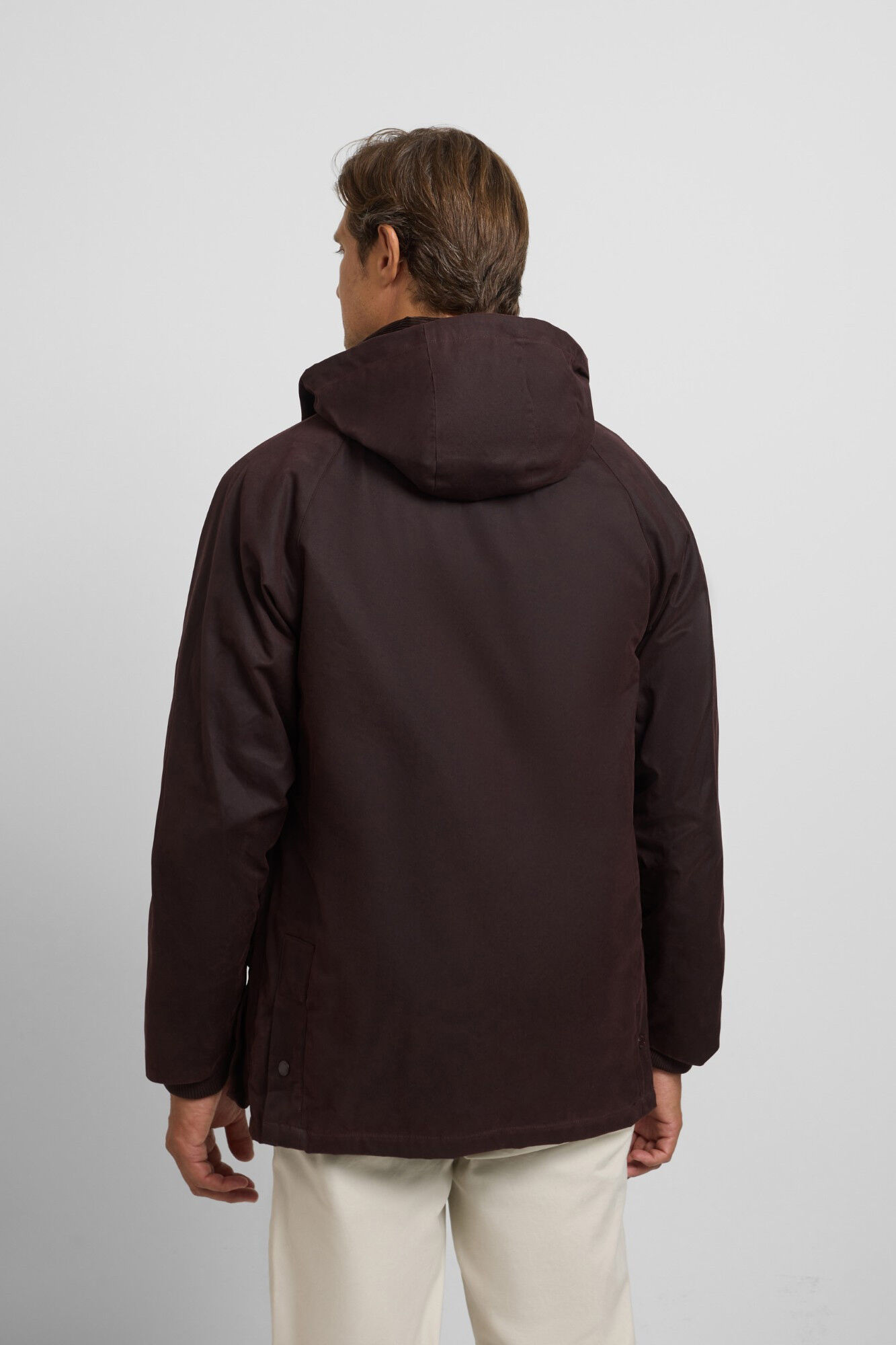 Silbon Sobretudo encerado cl&aacute;ssico Castanho