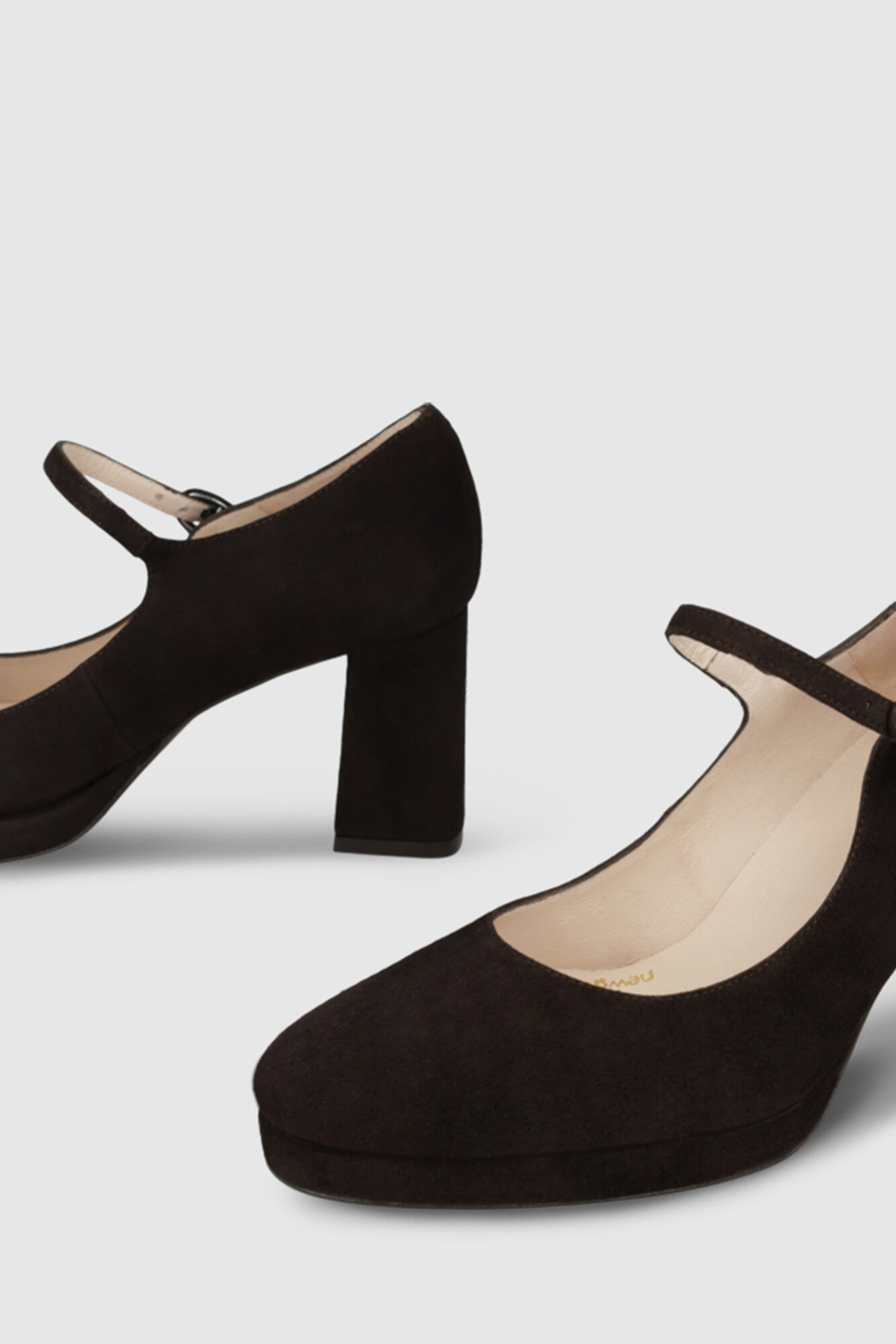 Lodi Women's  Mary Jane style pumps Dark brown