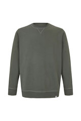 Cortefiel Crew neck sweatshirt Kaki