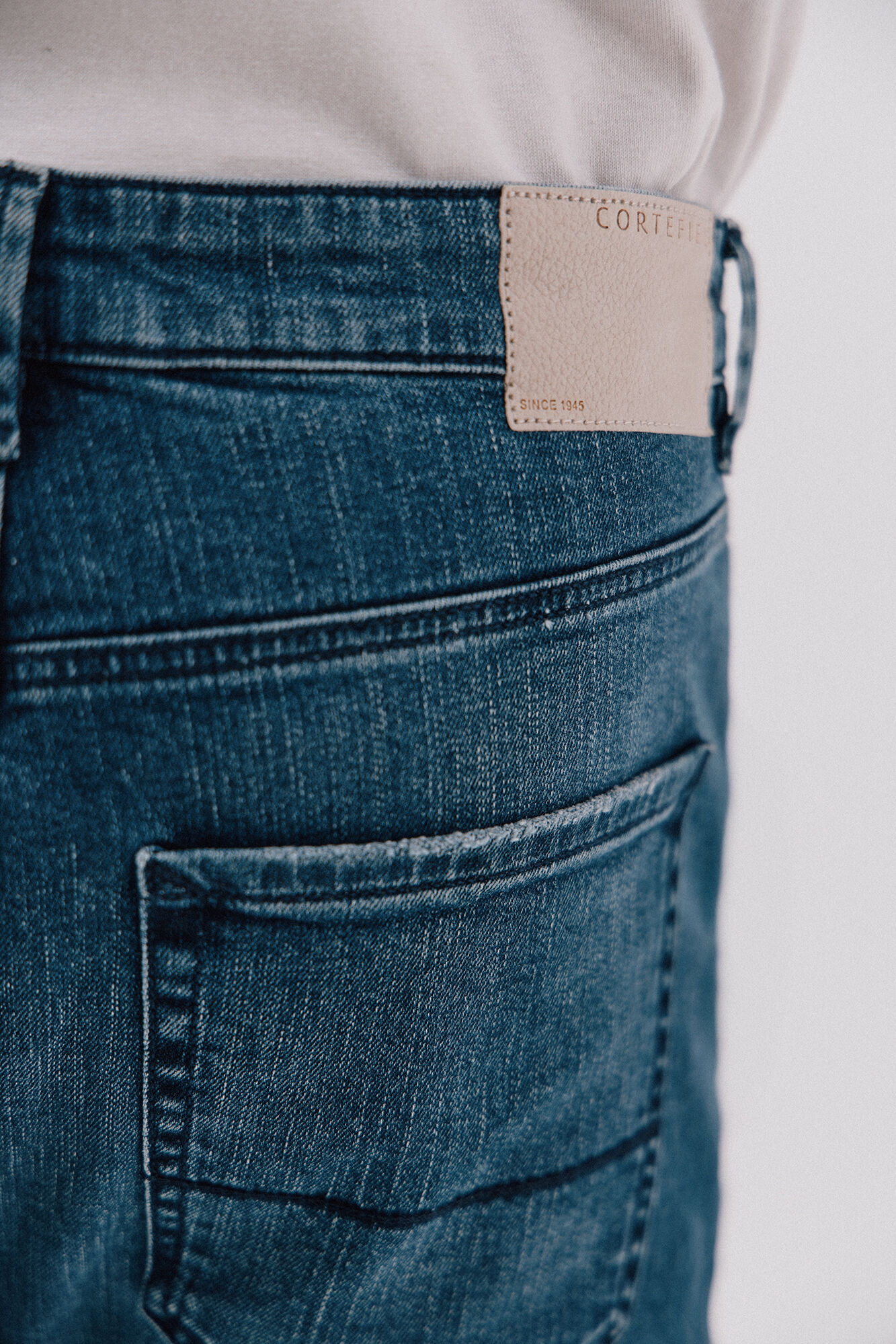 Cortefiel Pantal&oacute;n vaquero slim fit Azul oscuro