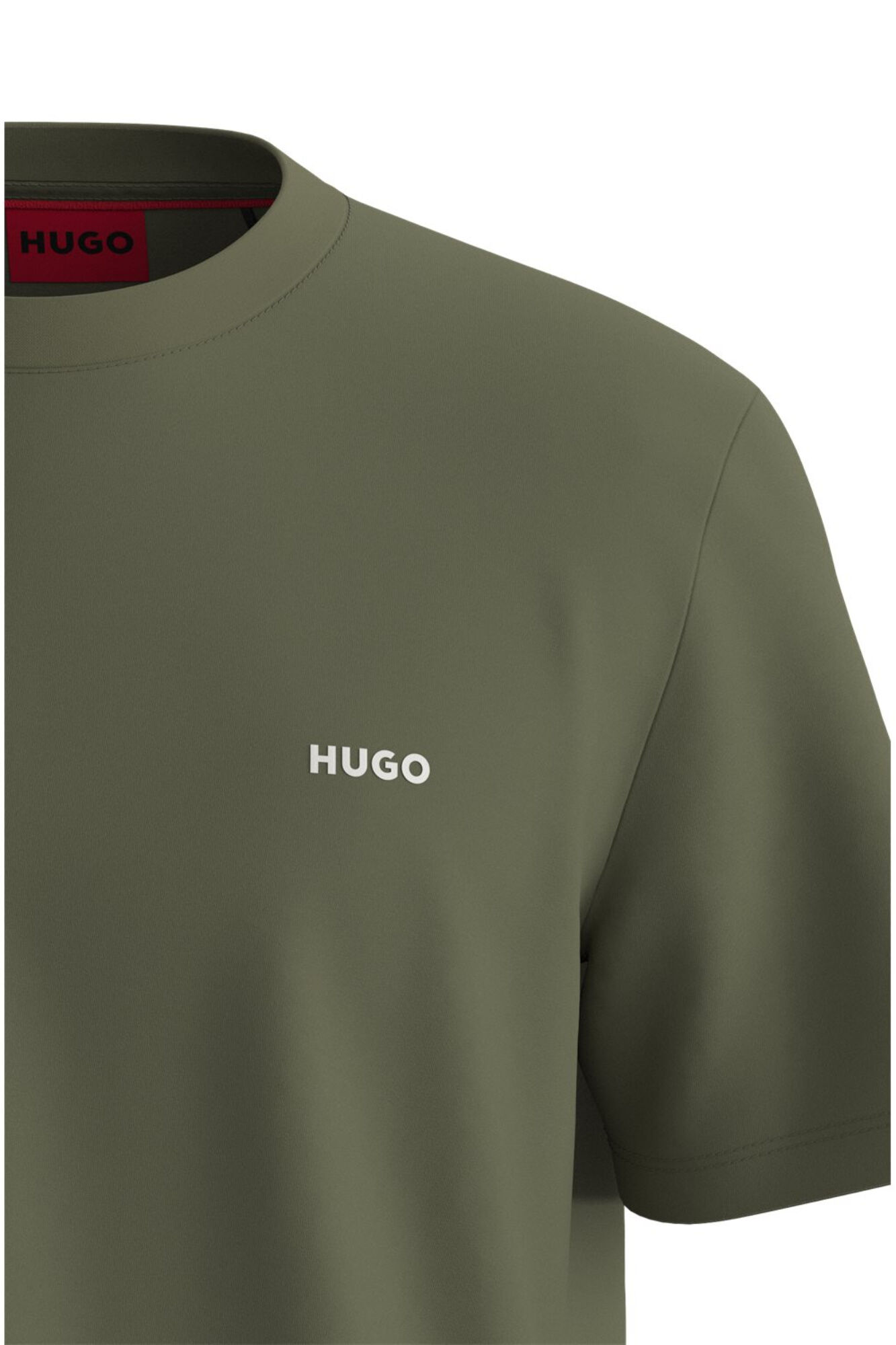 HUGO Short sleeve T-shirt Green