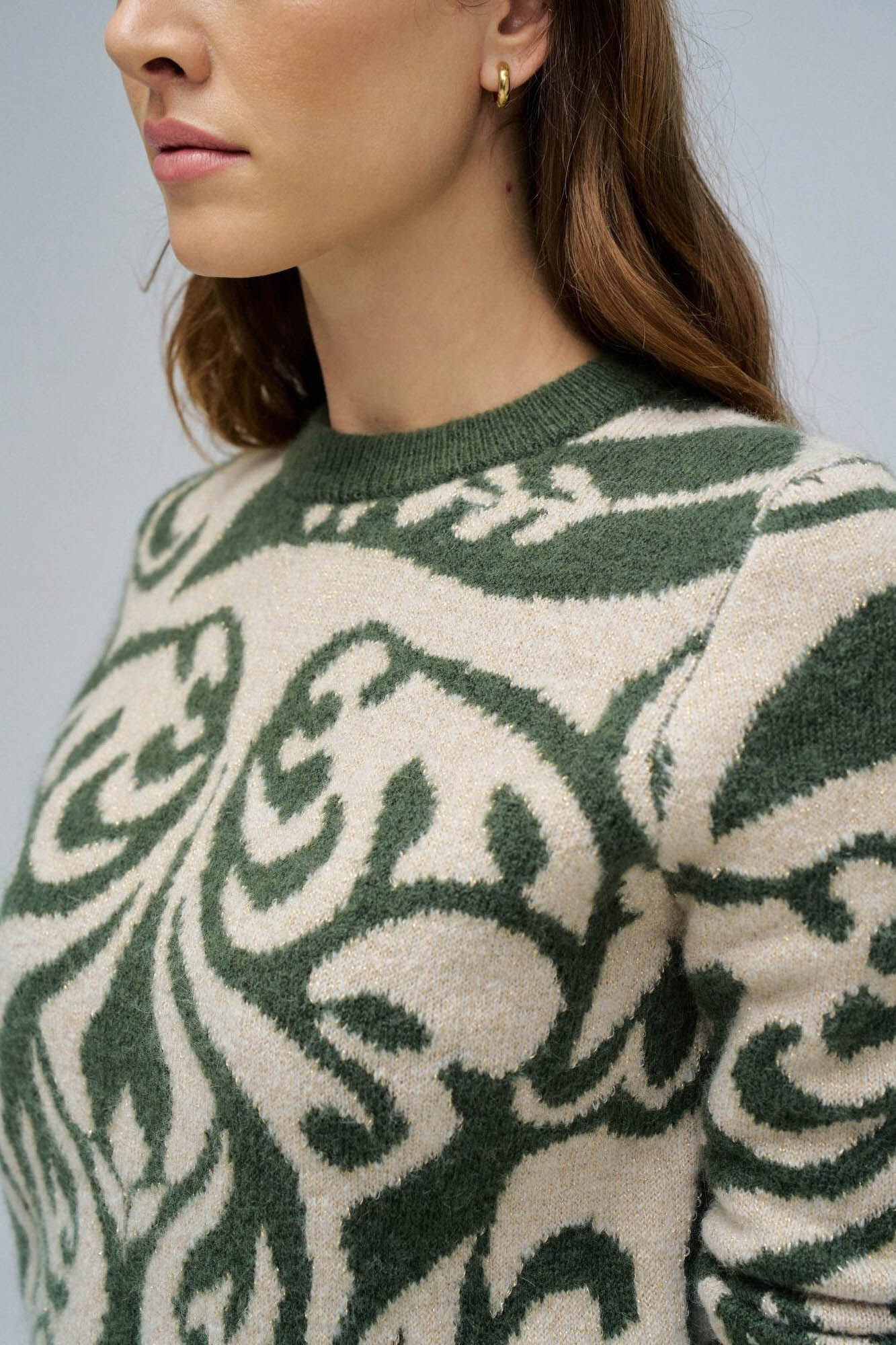 Salsa Jeans Camisola de l&atilde; com jacquard