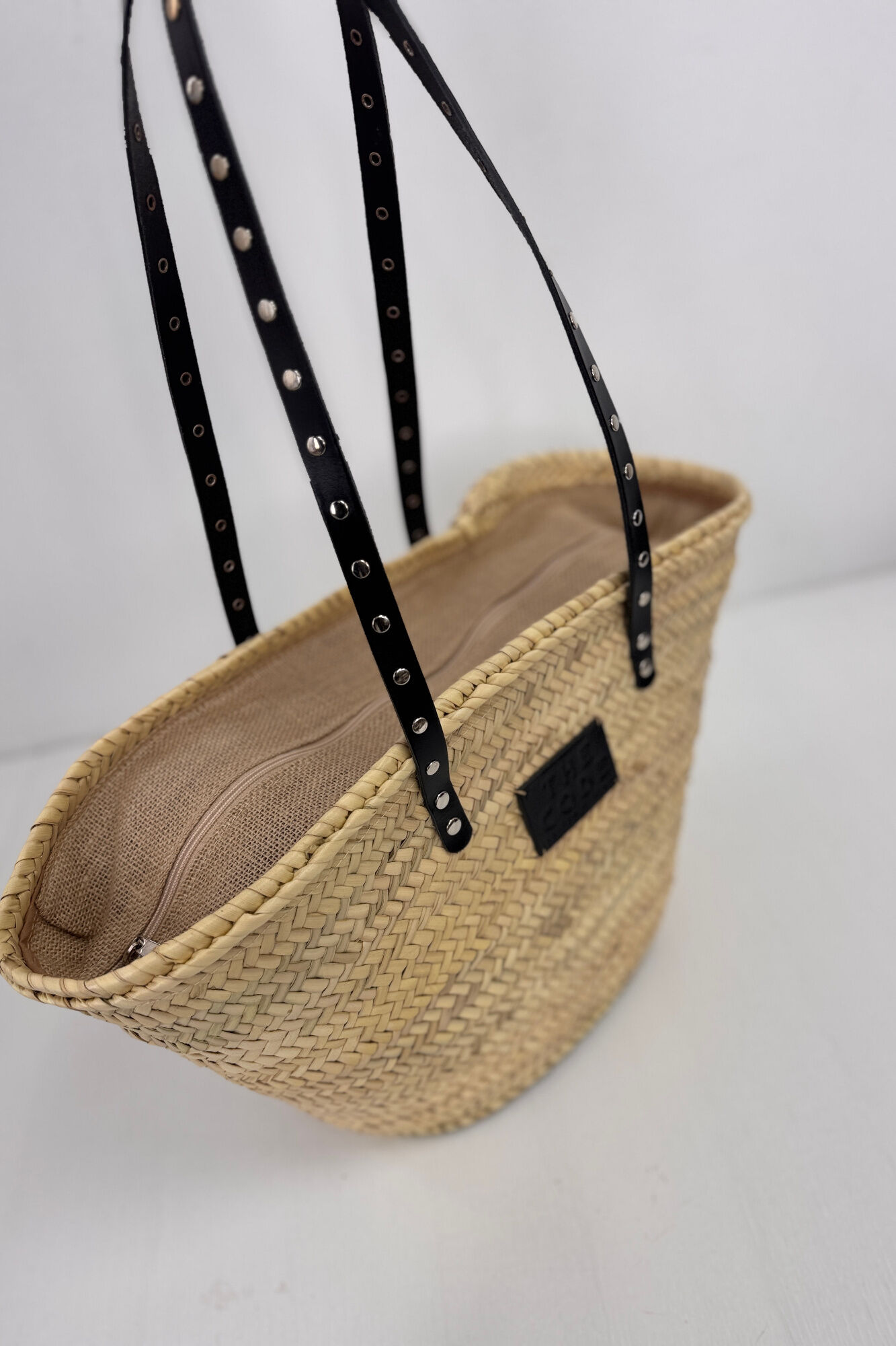 The Code Mala Maxi cesto Mallorca Tachas Preto