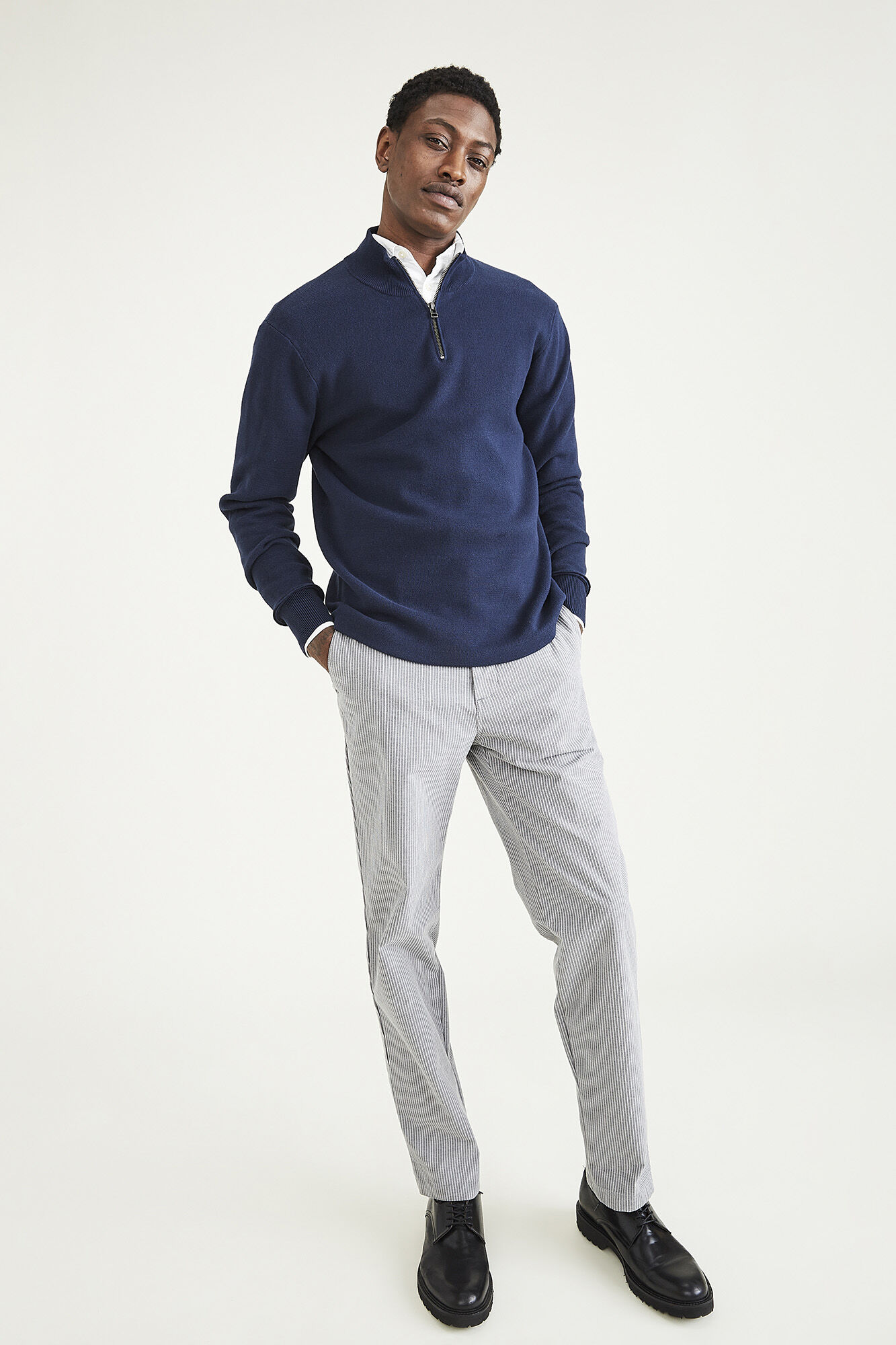 Dockers Su&eacute;ter cl&aacute;ssico Azul