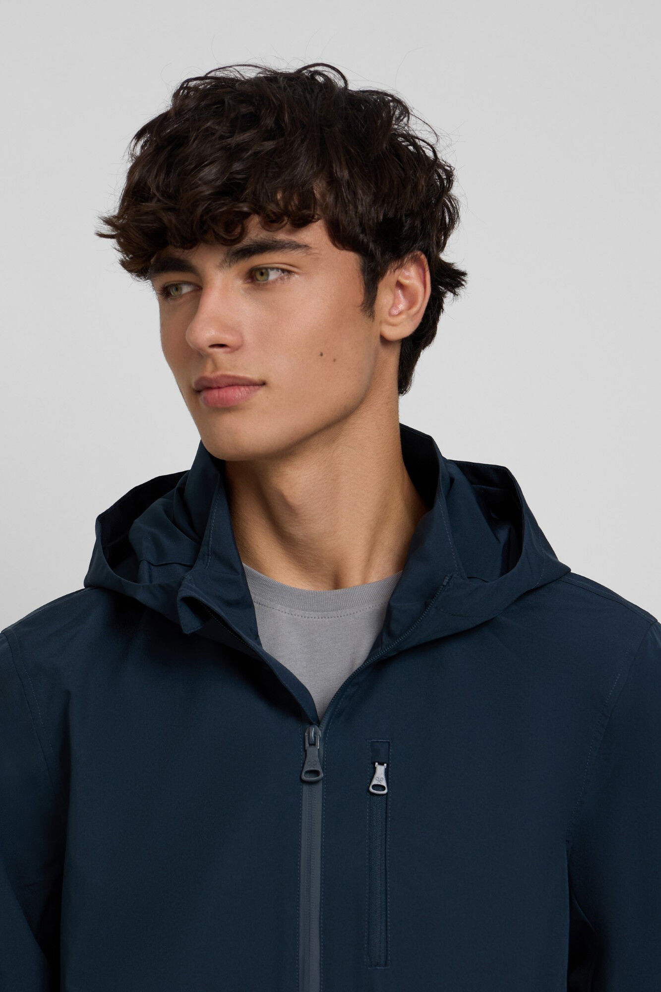 Silbon Casaco com capuz &agrave; prova de vento