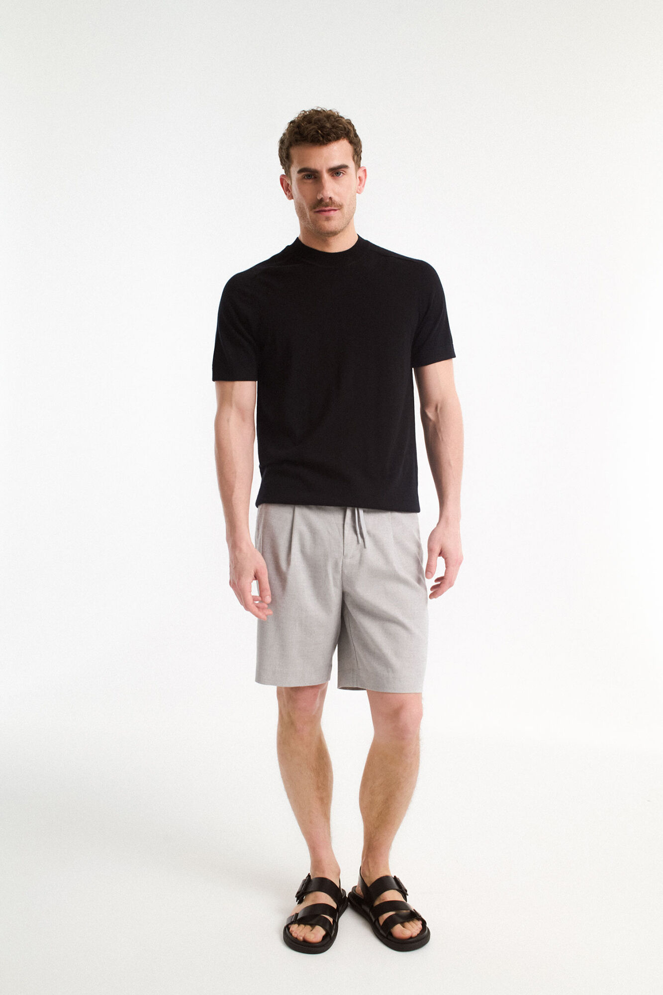 Selected Bermuda Relaxed Fit Cinzento