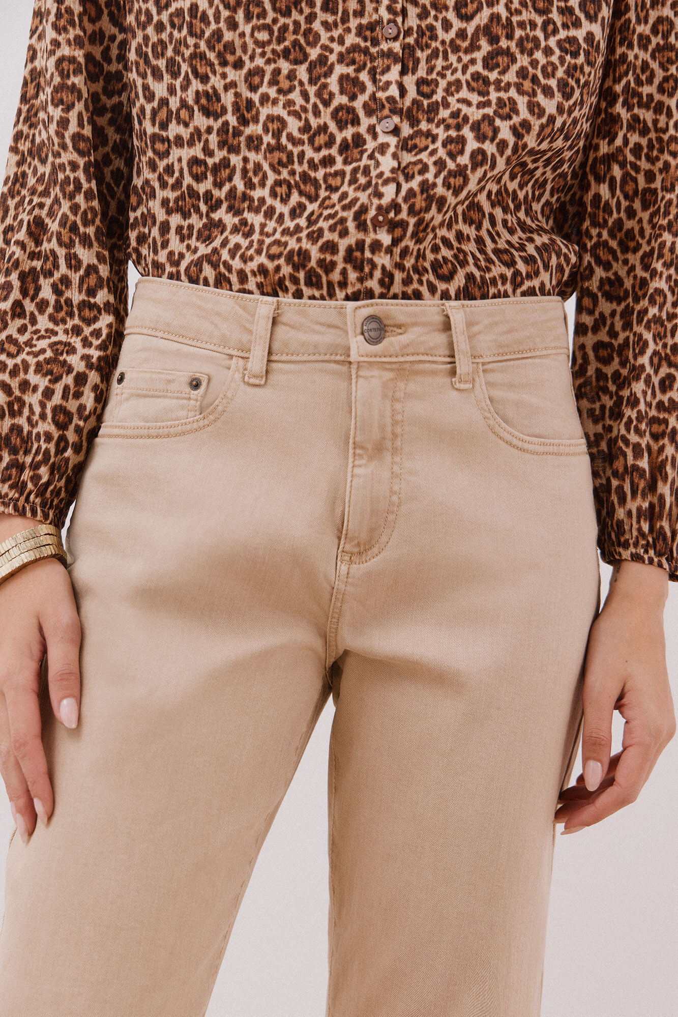 Cortefiel mom jeans  Brown