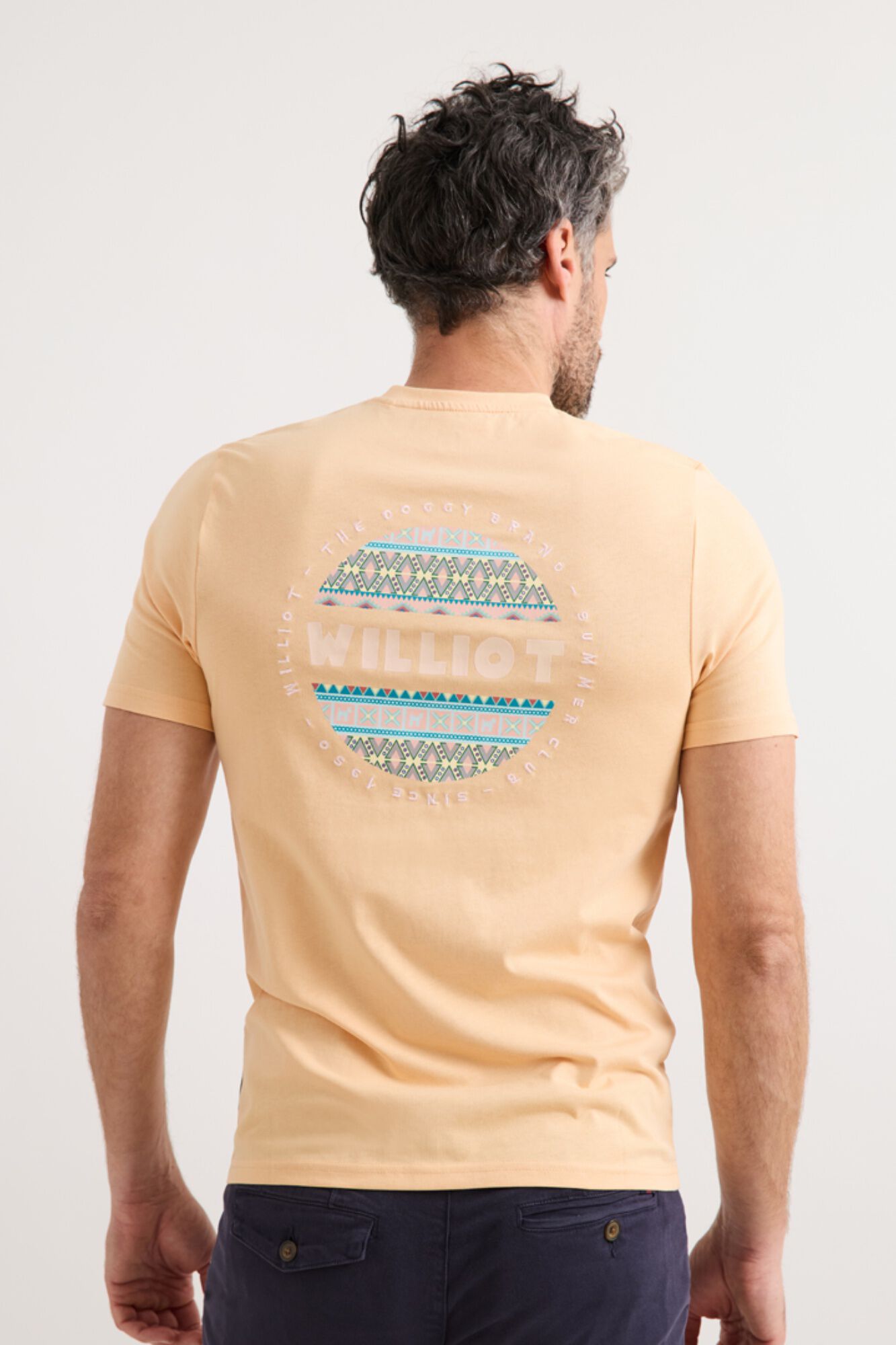 Williot T-shirt C&iacute;rculo &Eacute;tnico Laranja