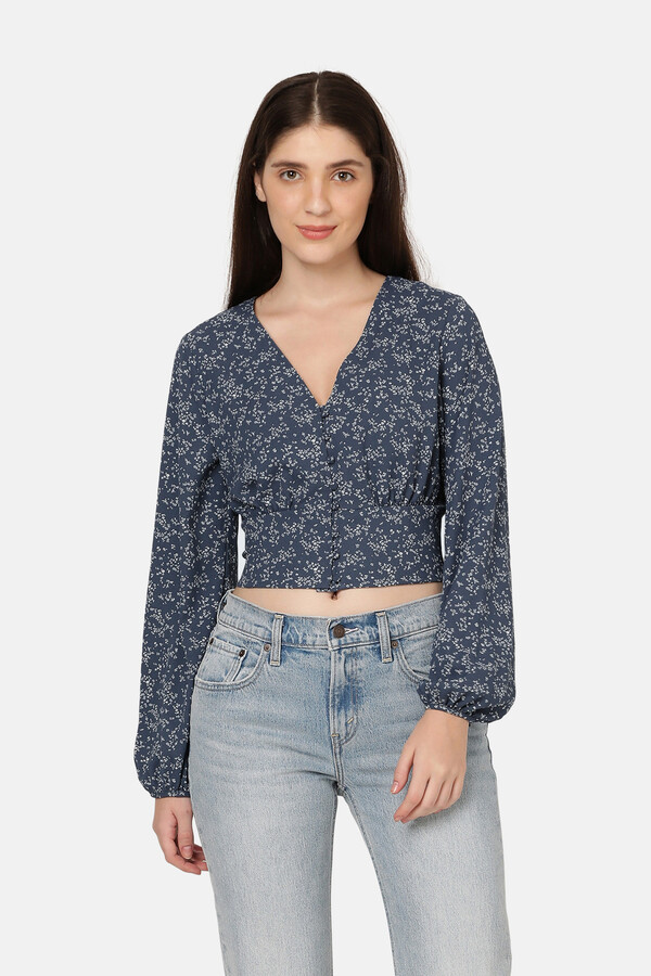 Cortefiel Levi's® blouse  Printed blue