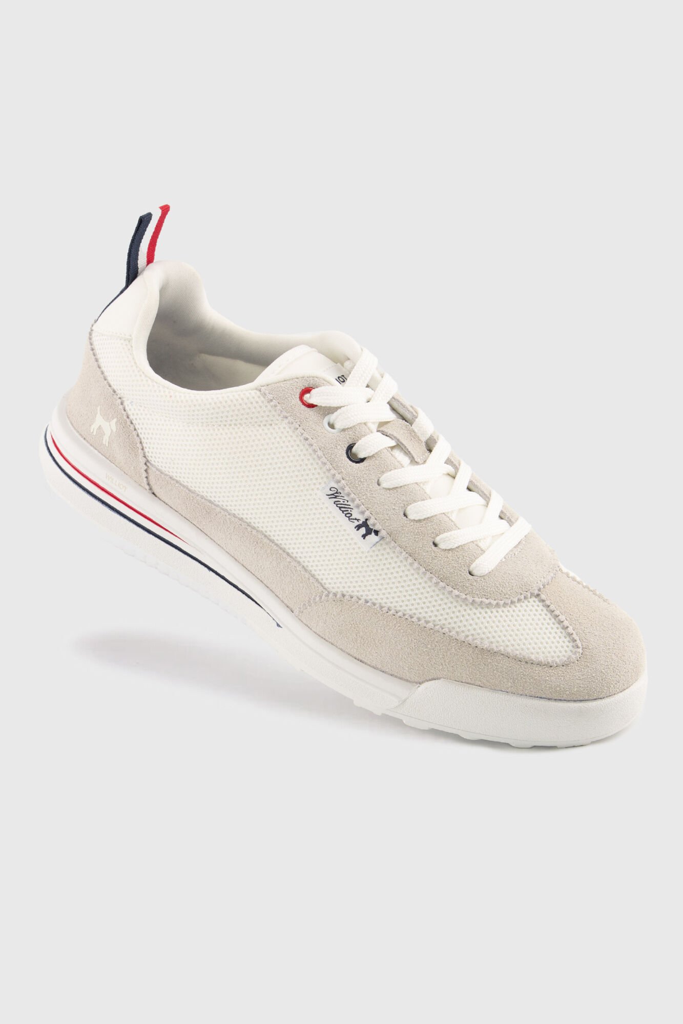 Williot Chinelos de quarto Urban em rede Branco