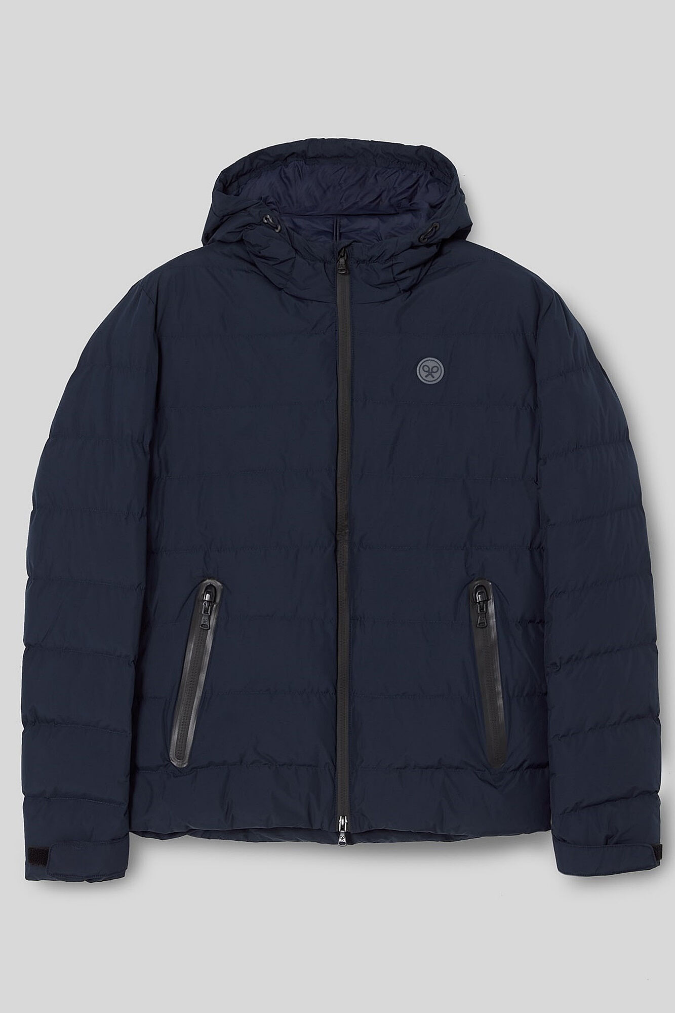 Silbon Abrigo tecnico clasico capucha azul marino Azul marino