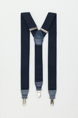 Cortefiel Plain elastic strap Navy