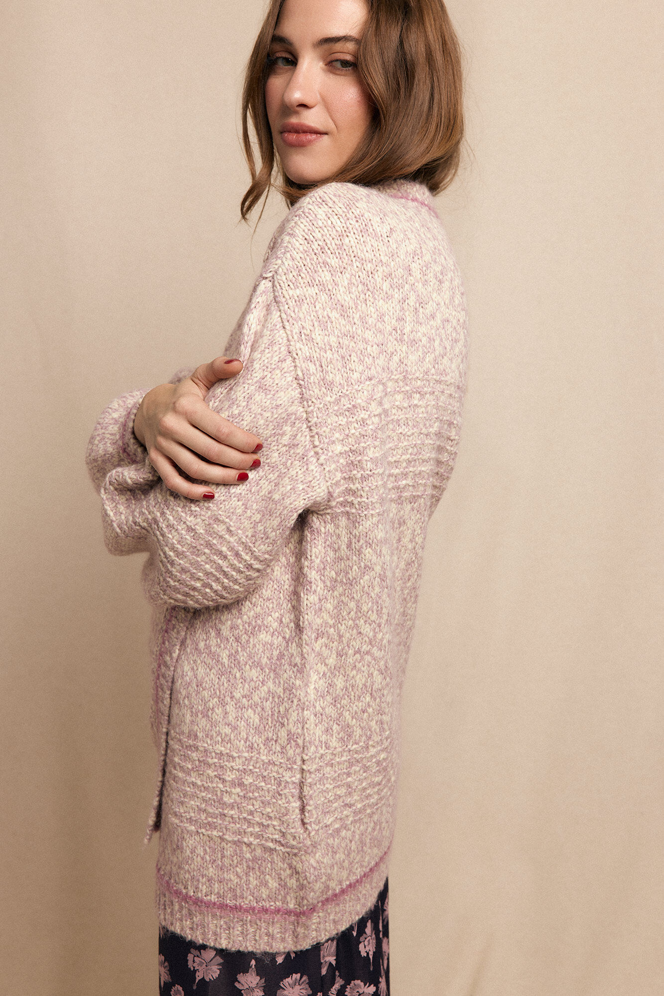 Slowlove Jaqueta curta degrad&ecirc; Subiu