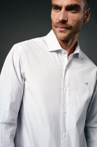 OOTO Camisa rayas popel&iacute;n