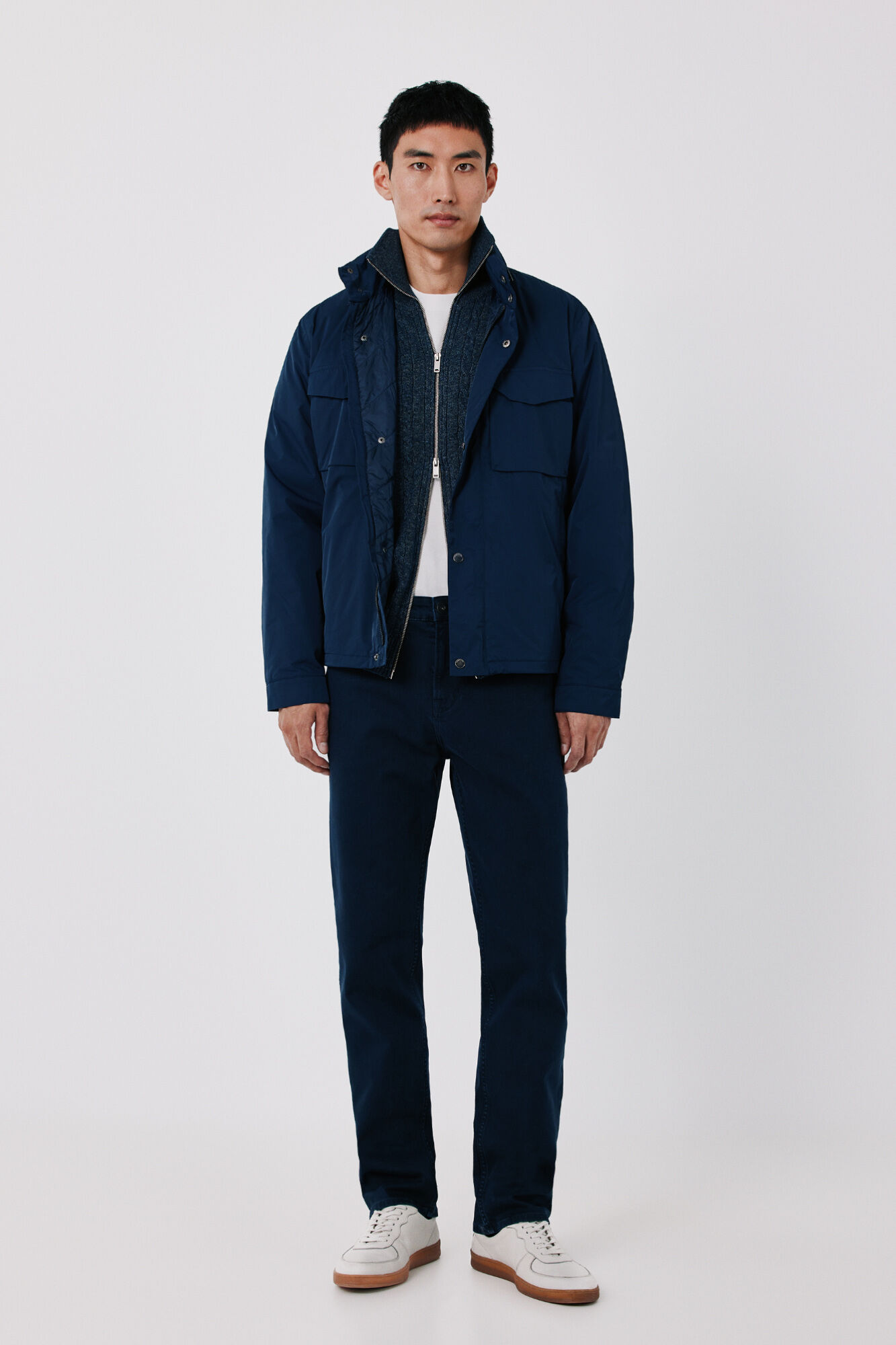 Cortefiel 4-pocket technical jacket