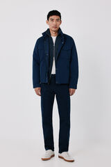 Cortefiel 4-pocket technical jacket Navy