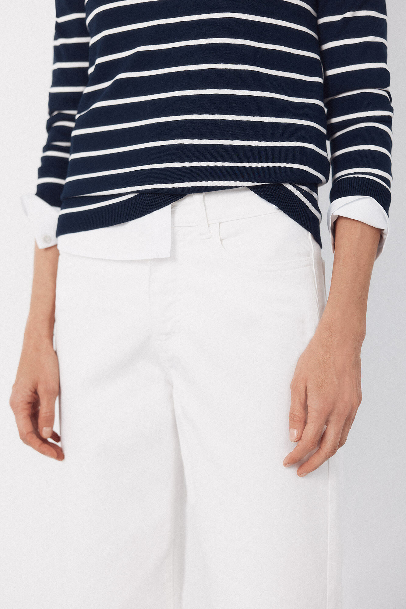 Cortefiel Jeans Sensational Marine White