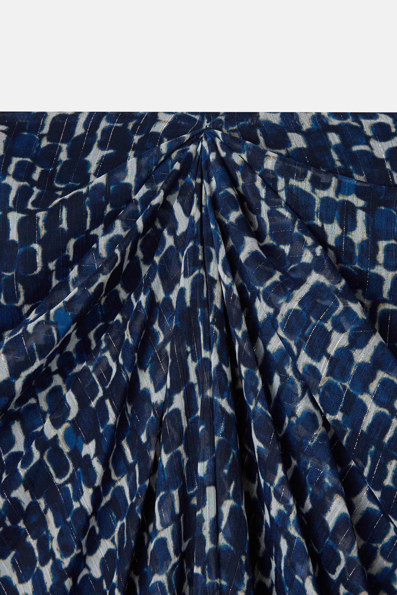 Silbon Falda drapeada estampado Azul