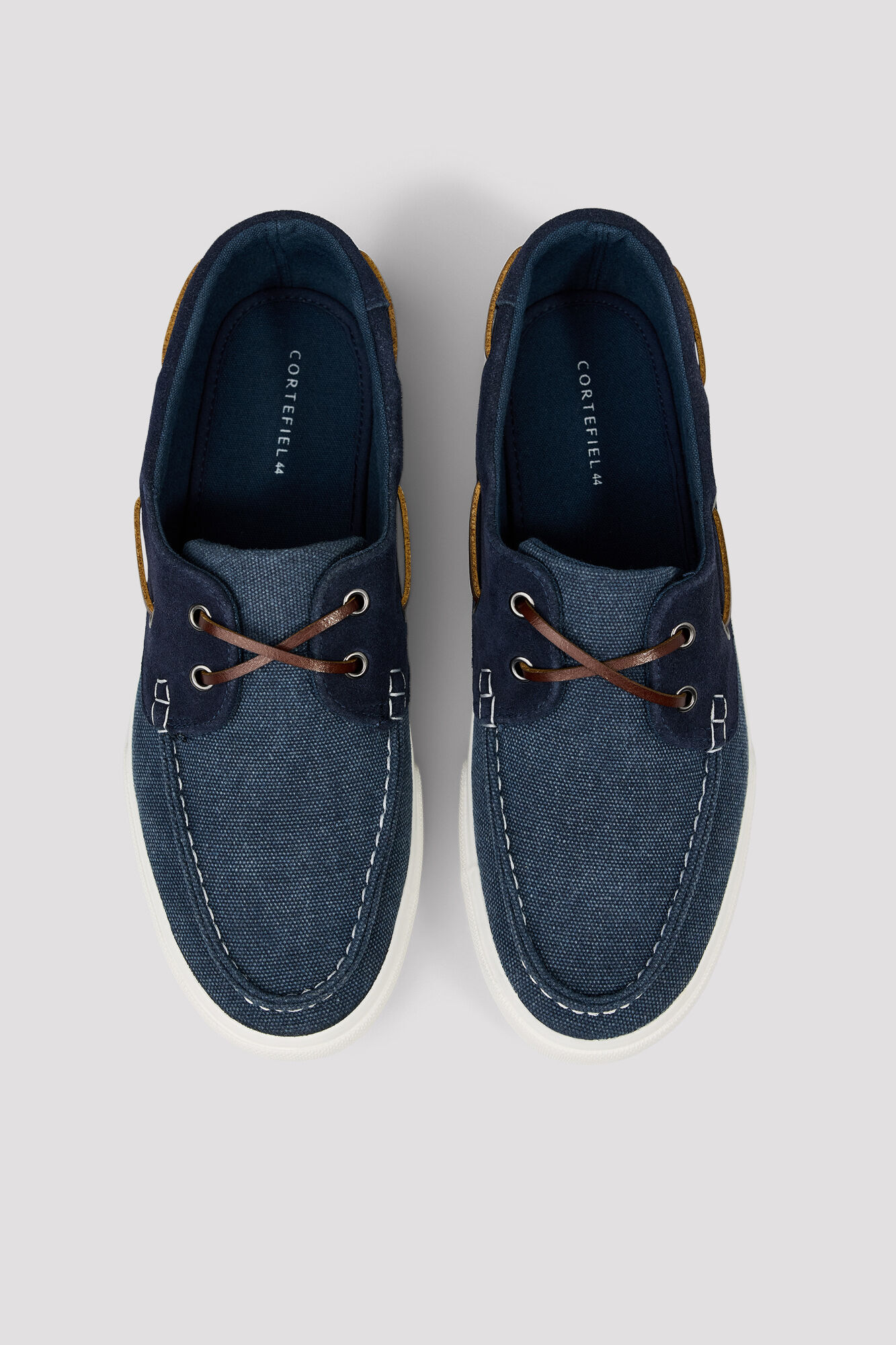 Cortefiel Leather boat shoe
