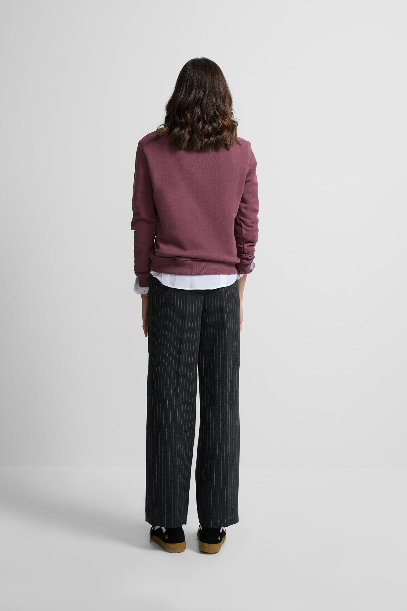 Silbon Sudadera woman silbon cl&aacute;sico Granate