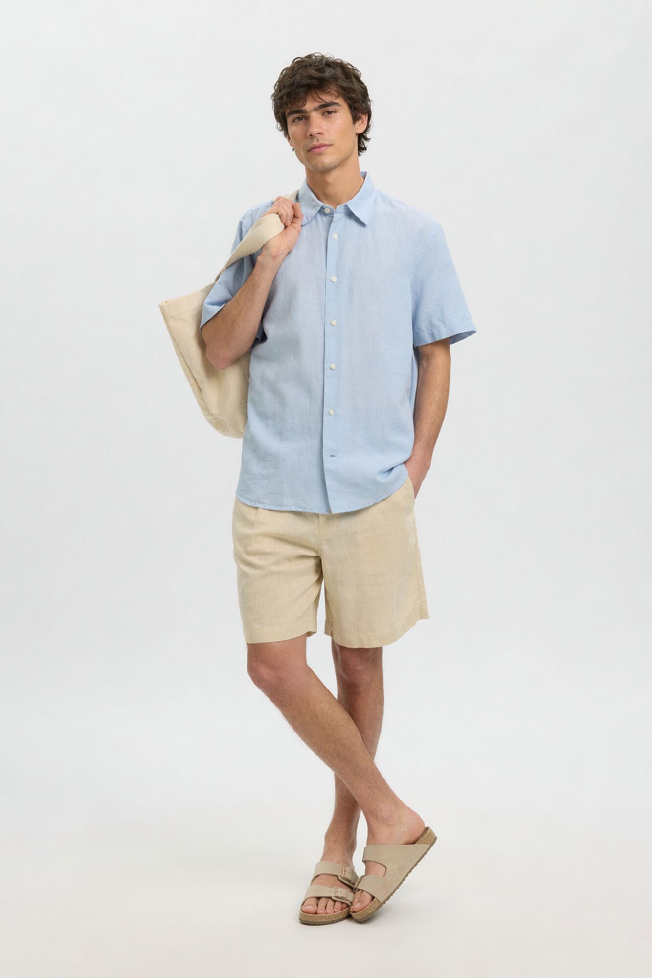 Selected Camisa de manga curta