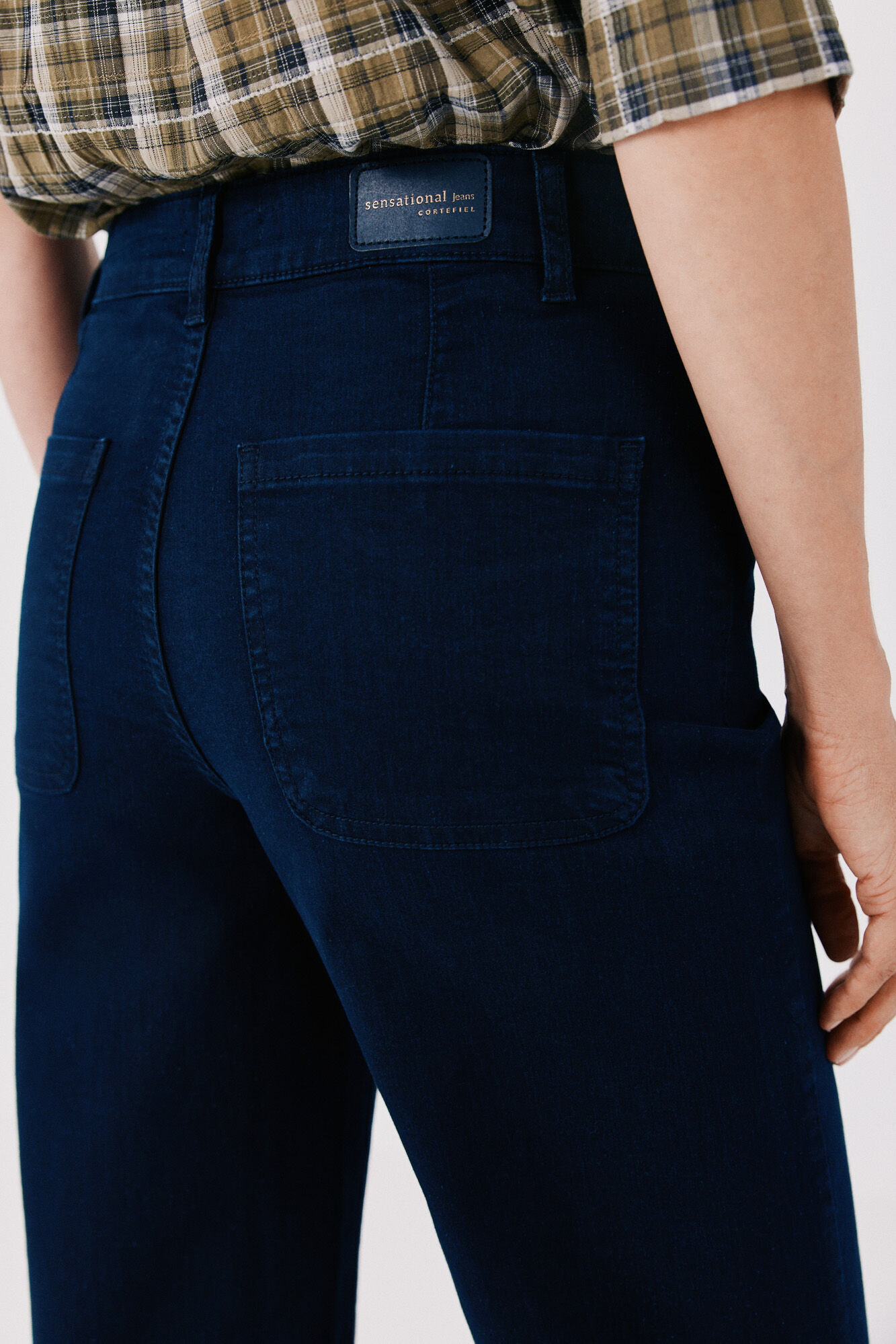 Cortefiel Marine Sensational jeans Blue