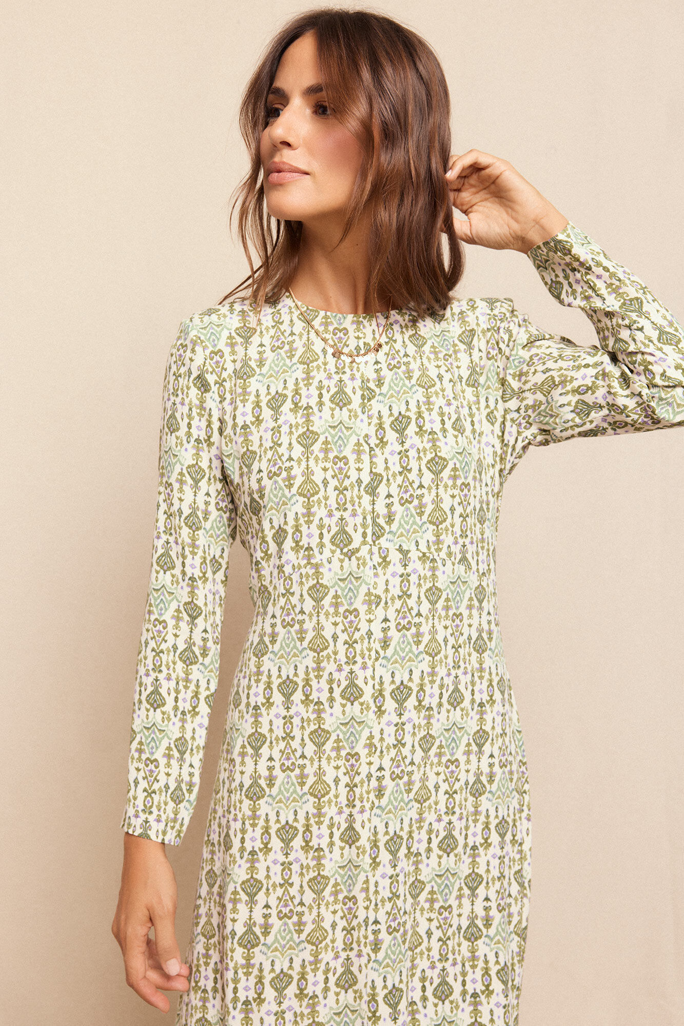 Slowlove Vestido largo estampado