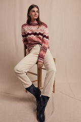 Slowlove Cal&ccedil;as de veludo cotel&ecirc; Ecru